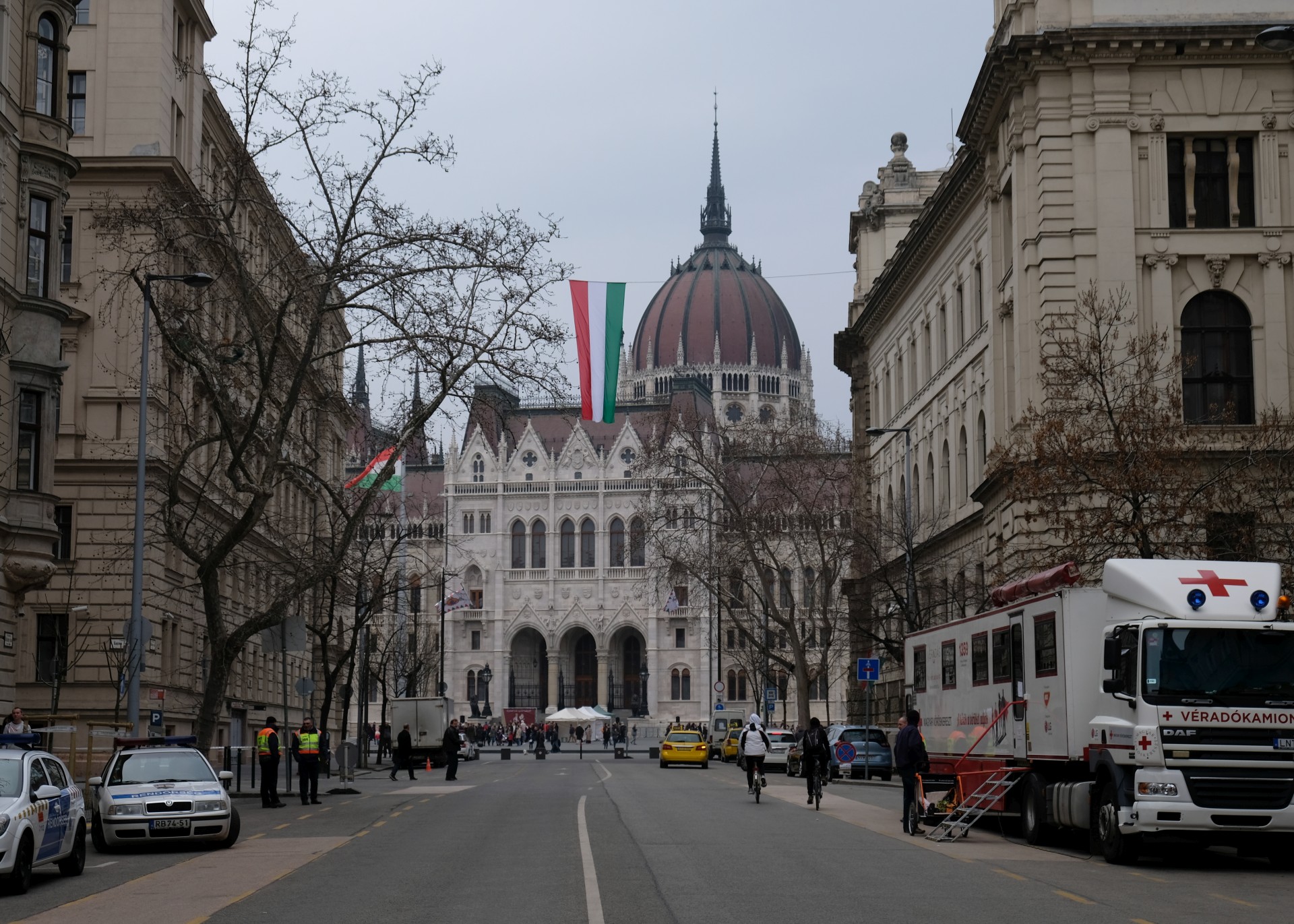 Innenstadt in Budapest