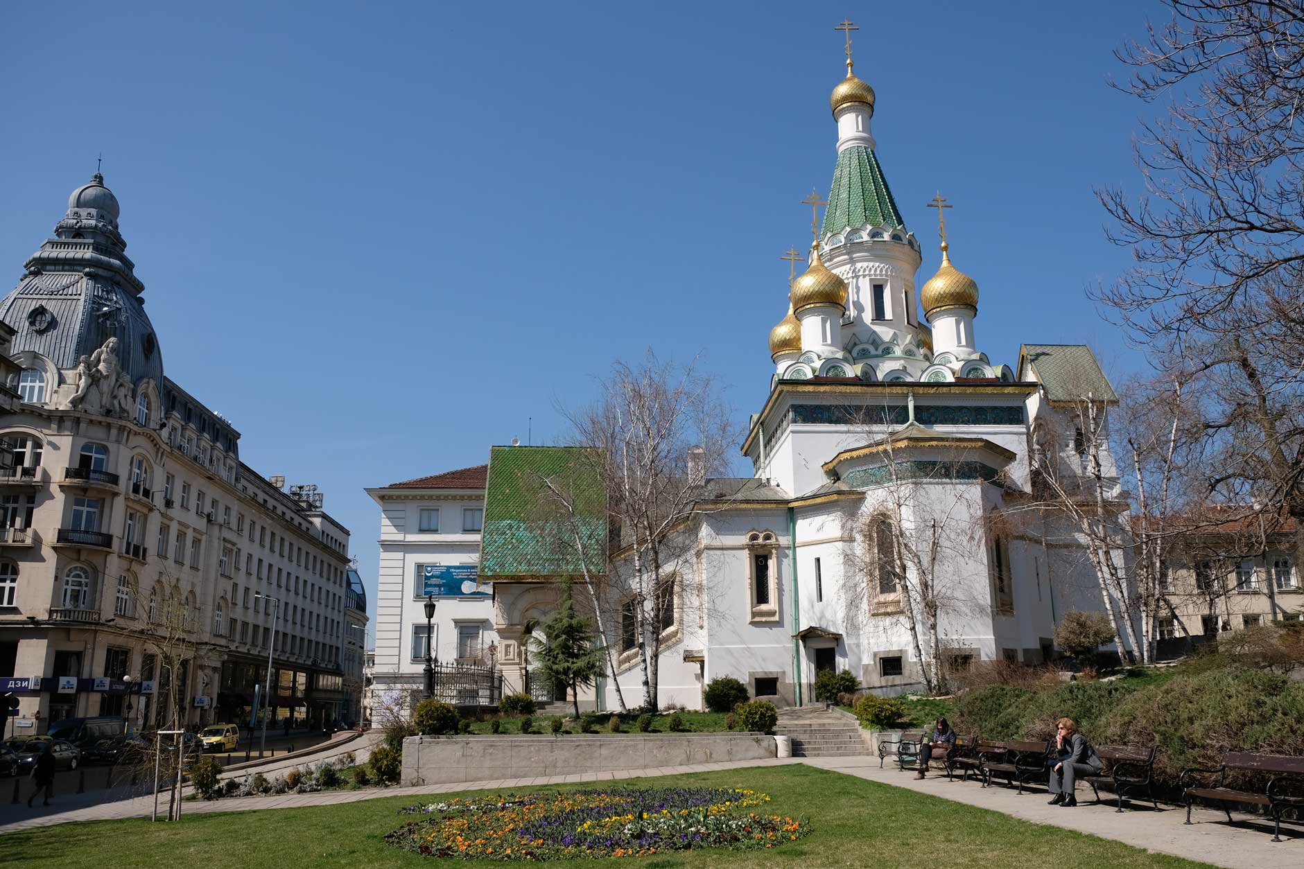 Die russische Kirche Sweta Nikolai in Sofia