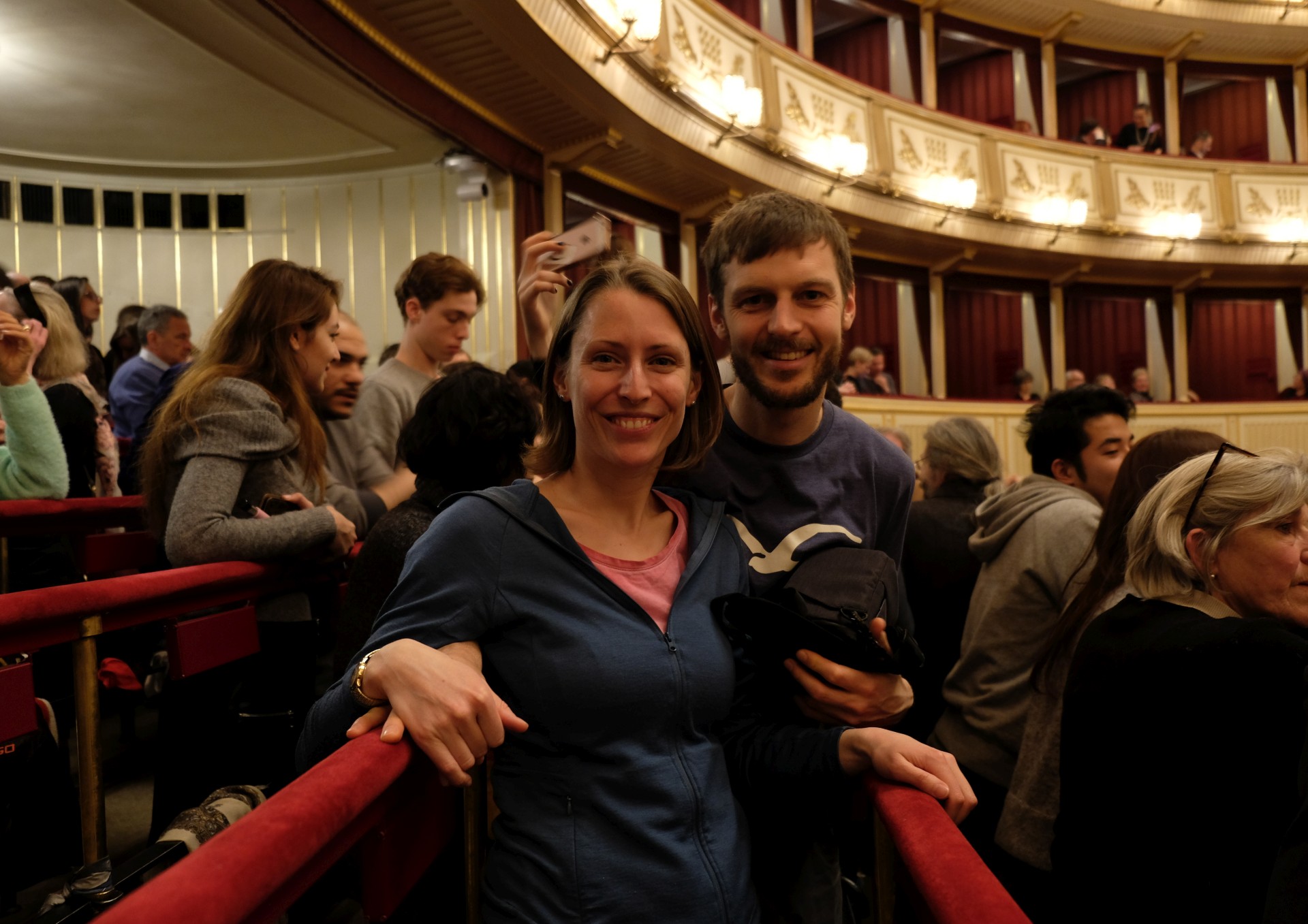 Leo und Sebastian in der Wiener Oper