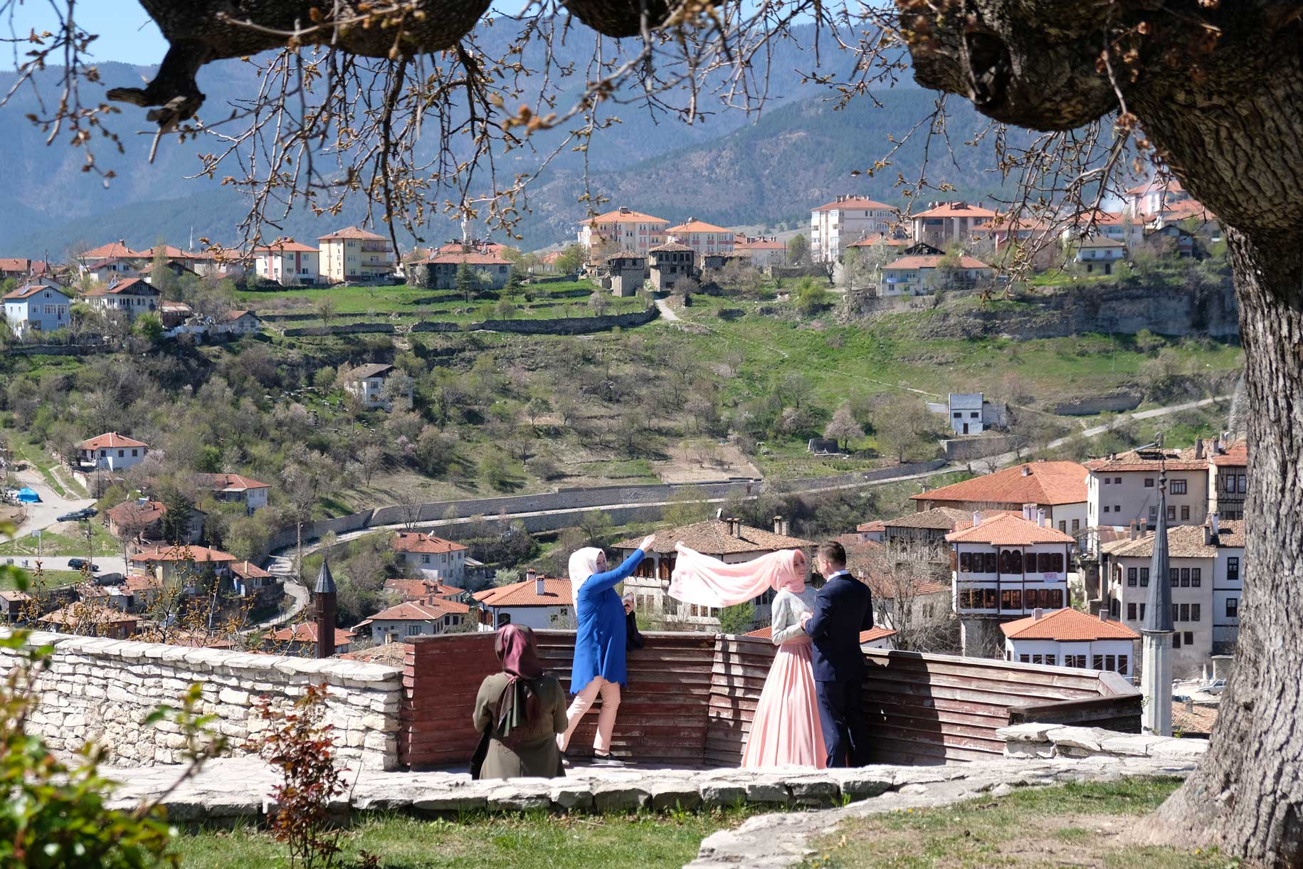 Ein Brautpaar in Safranbolu