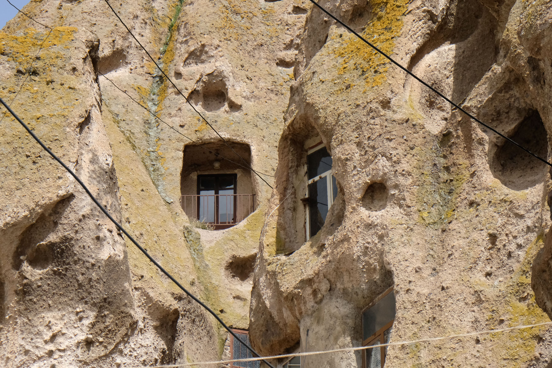 Eine Wohnhöhle in Kandovan