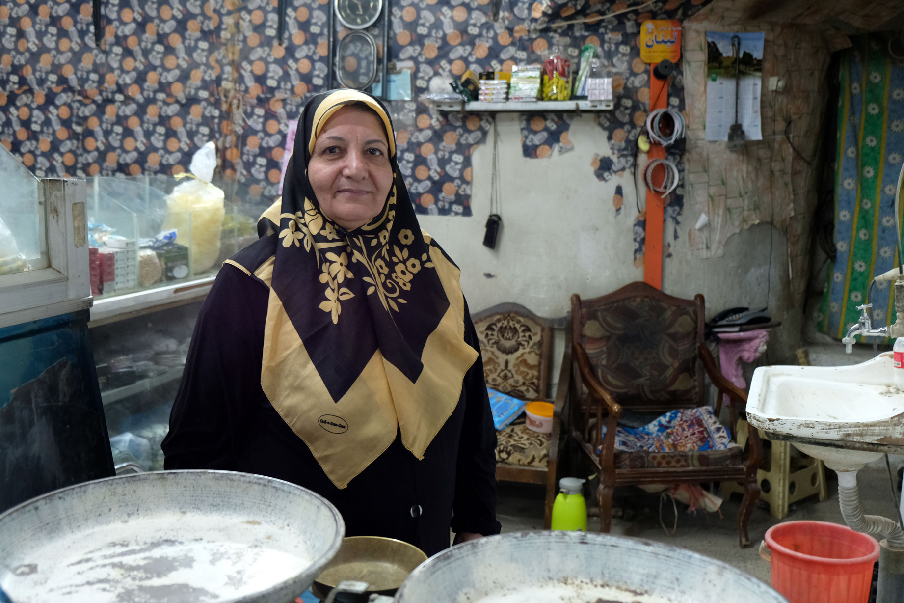 Eine iranische Frau