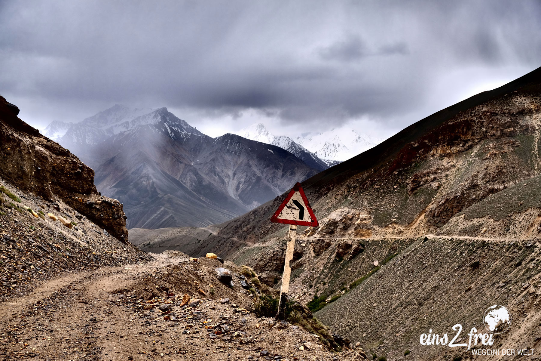 Pamir Highway in Tadschikistan