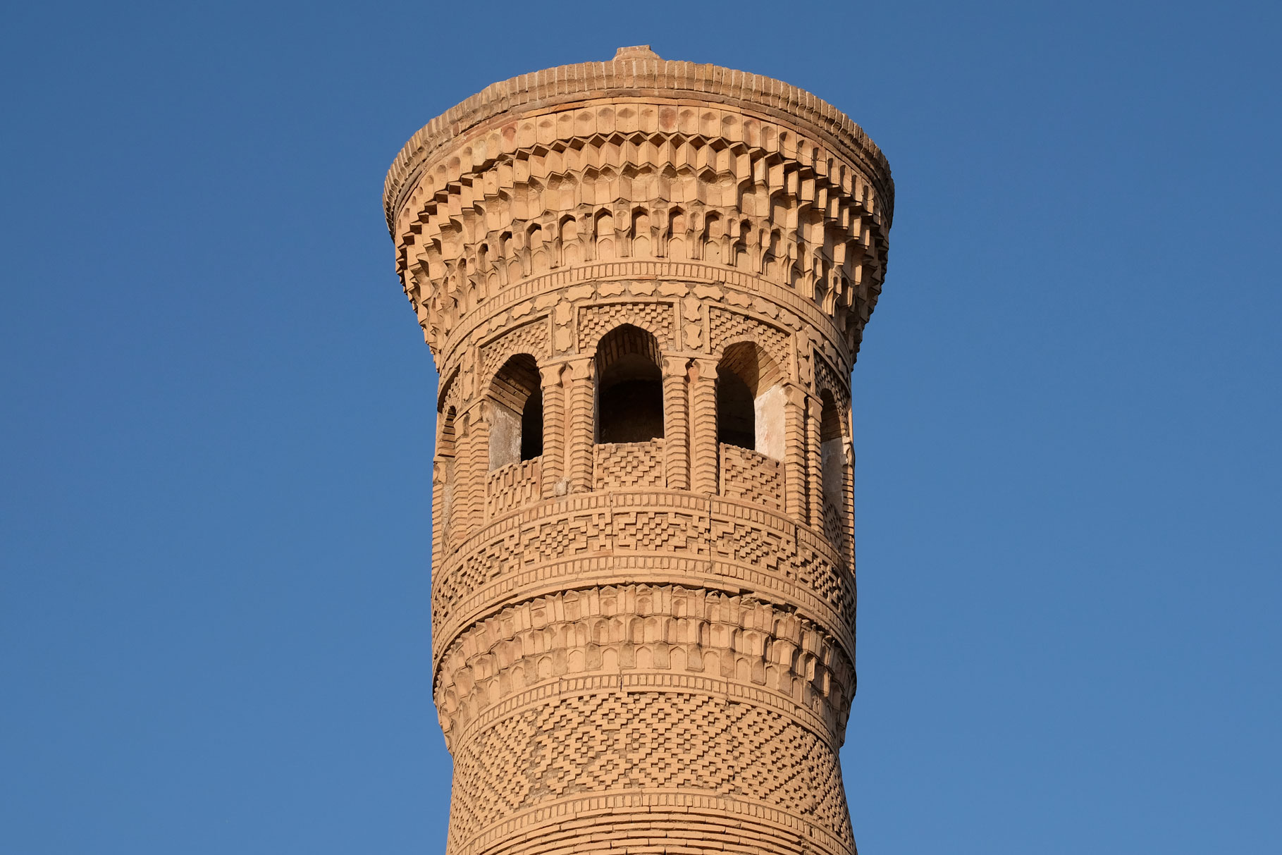 Kunstvoll verziertes Minarett