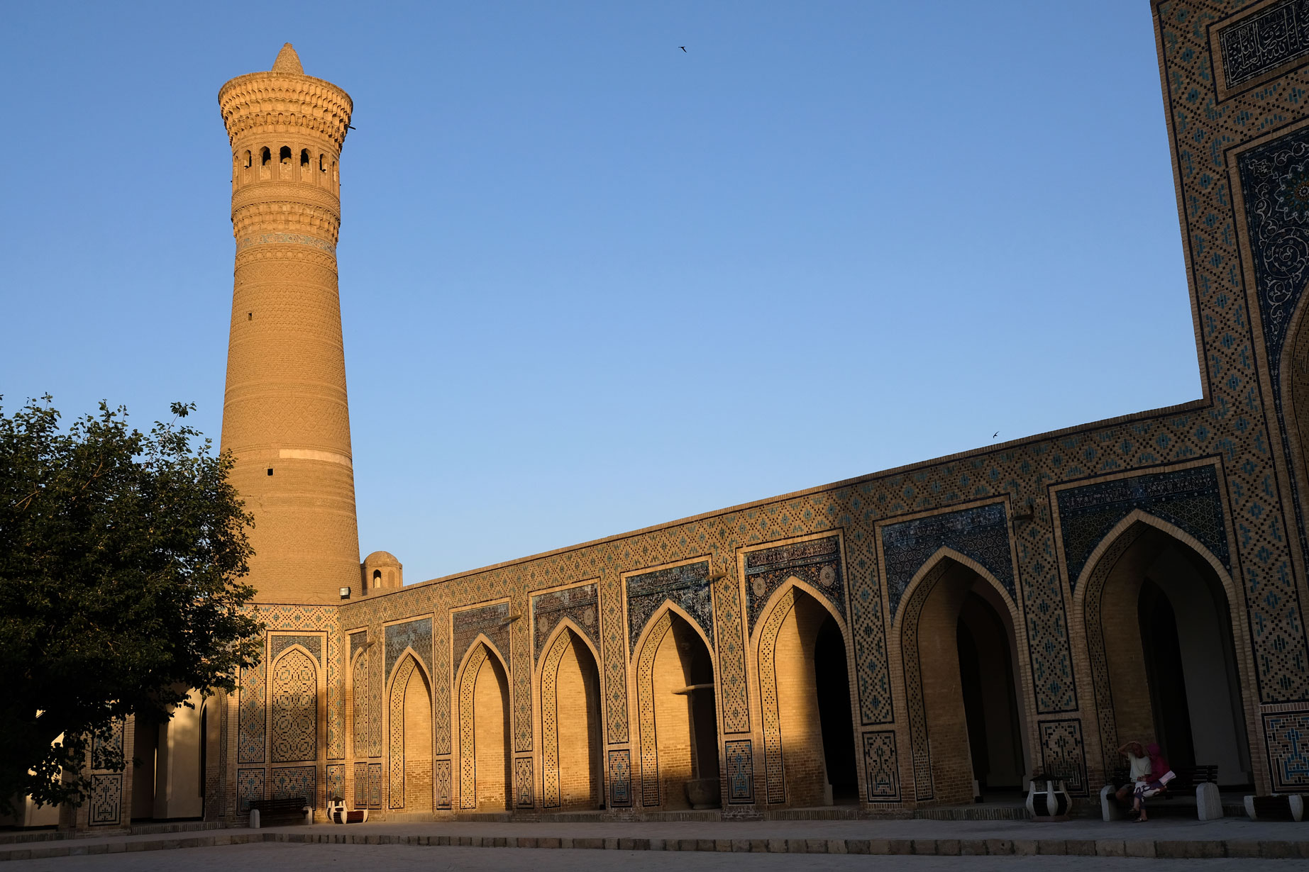 Minarett der Kalon-Moschee in Buchara