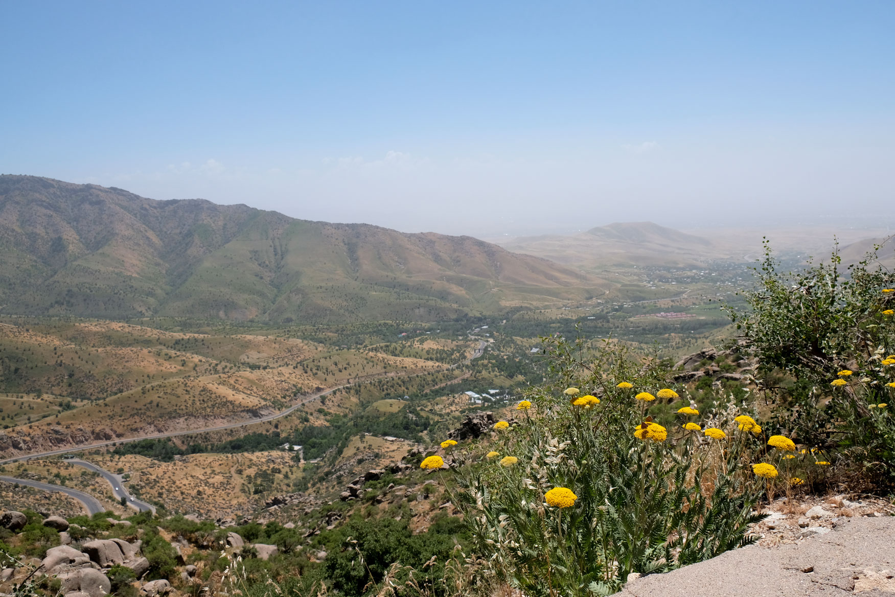 Berglandschaft in Usbekistan