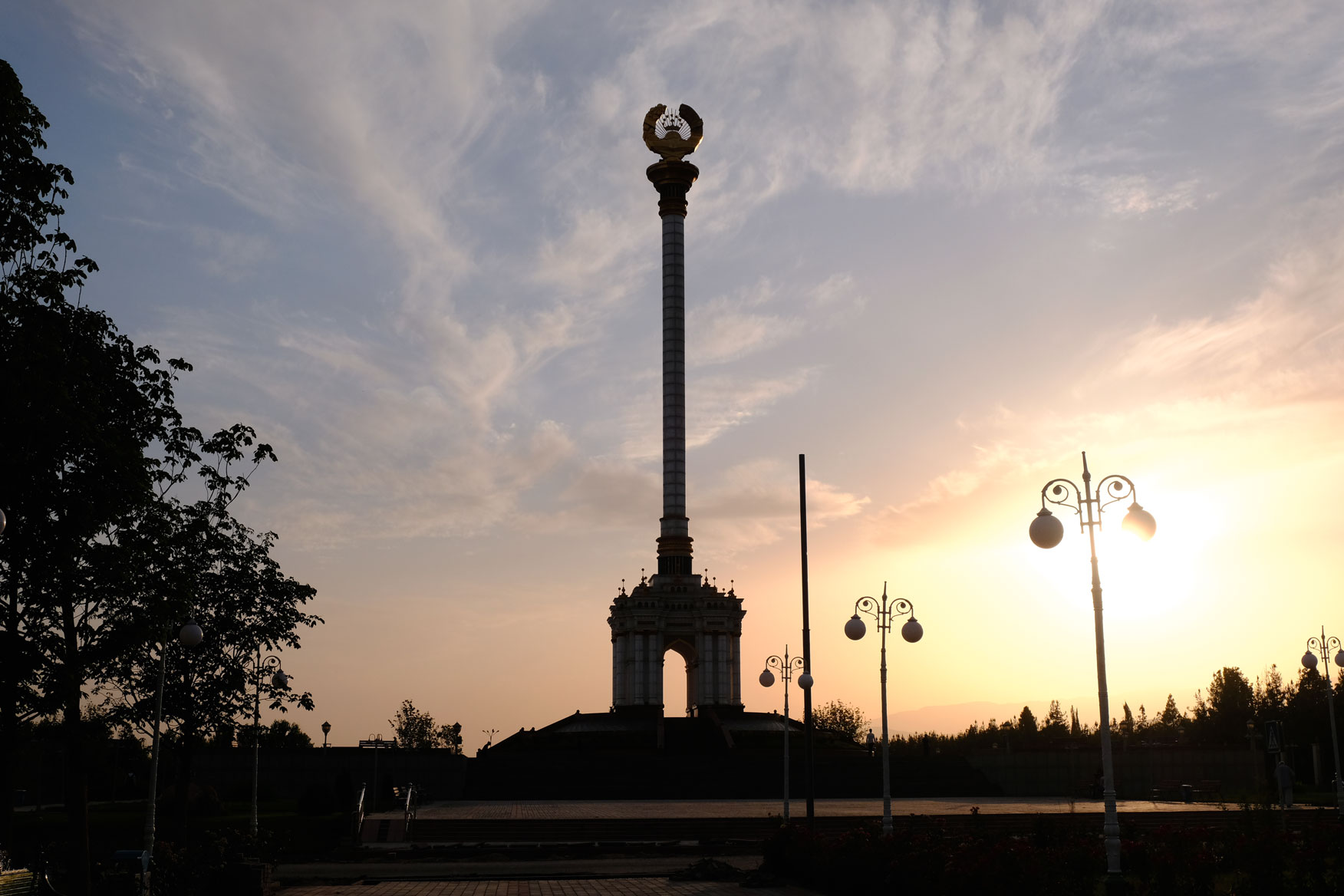 Denkmal in Duschanbe.