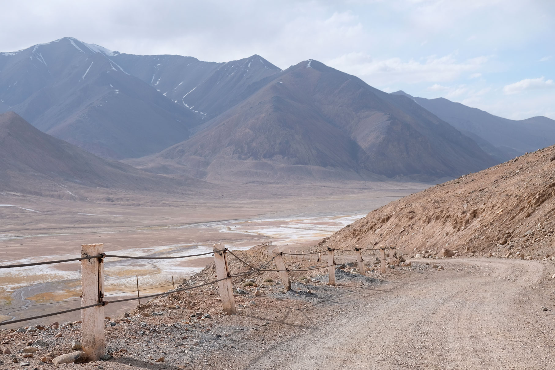 Pamir Highway in Tadschikistan.