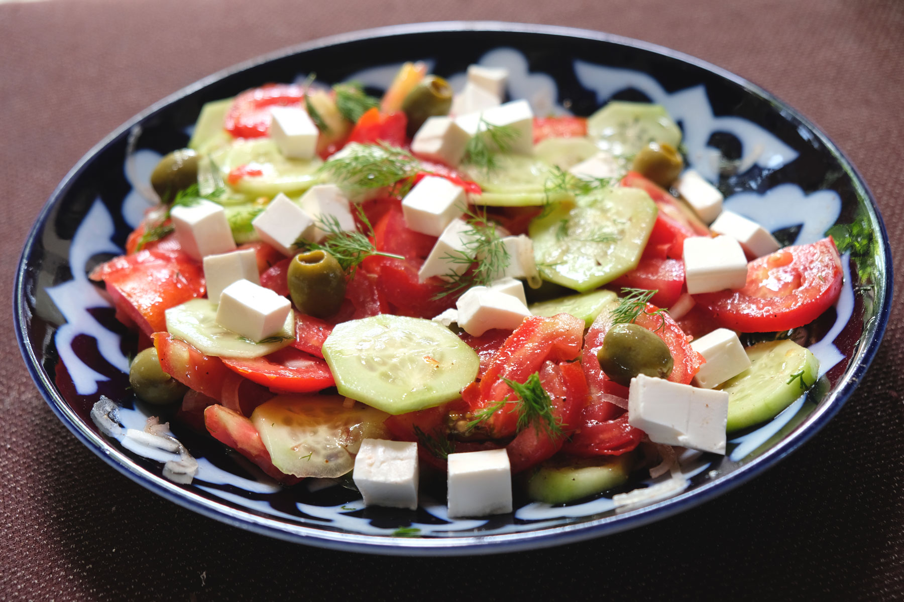 Griechischer Salat.