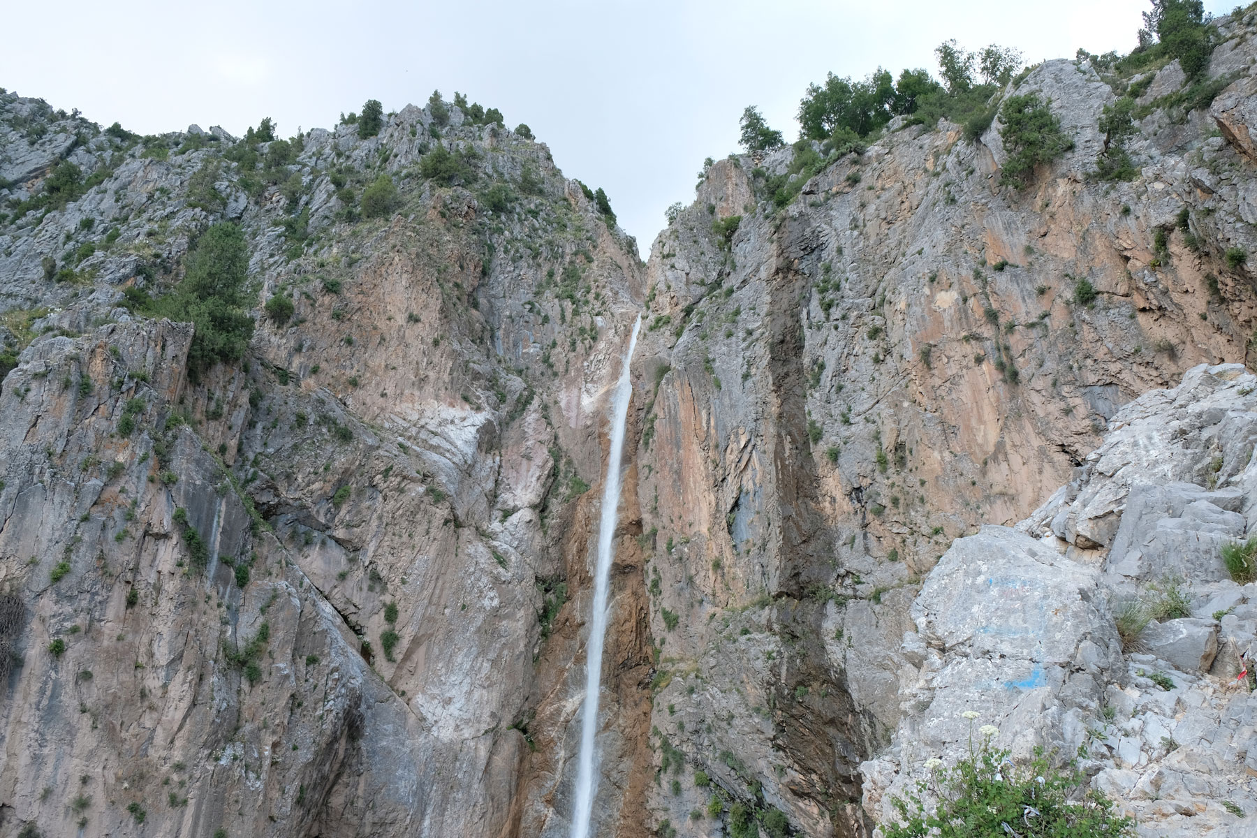 Der "Große Wasserfall" von Arslanbob.