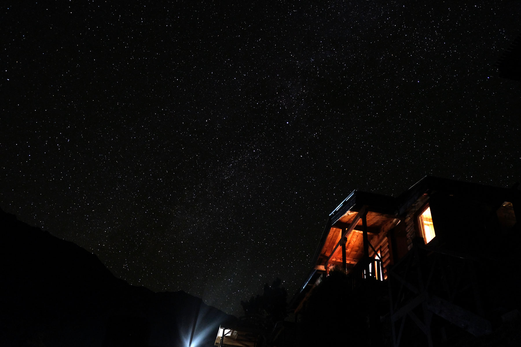 Sternenhimmel über Fairy Meadows.