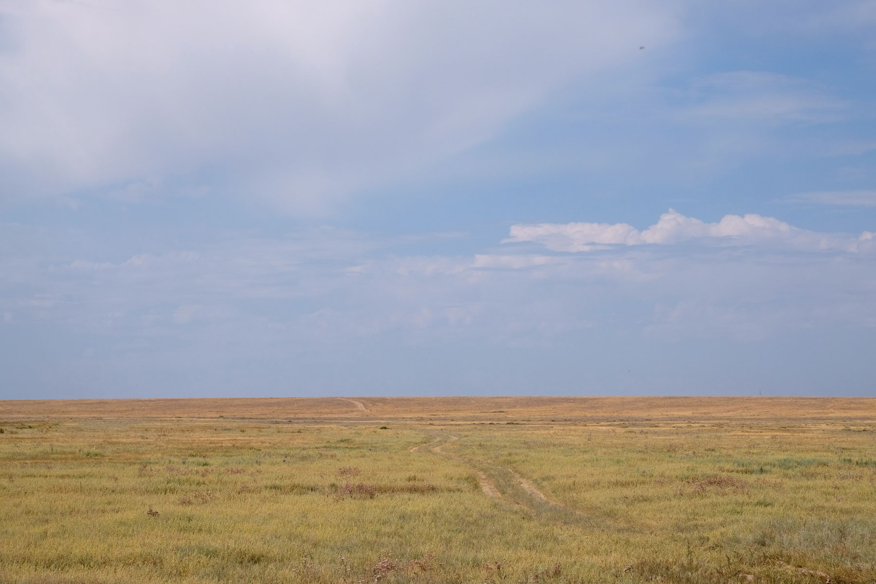 Kasachische Steppe bei Korgalzhyn.