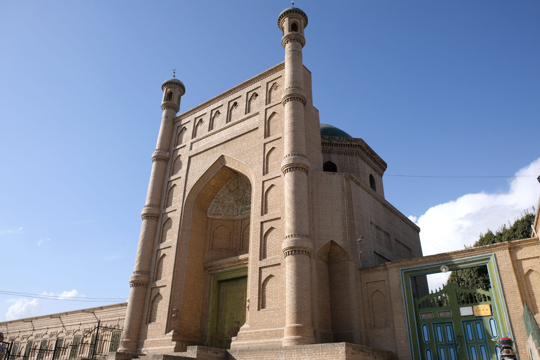 Moschee in Kucha.