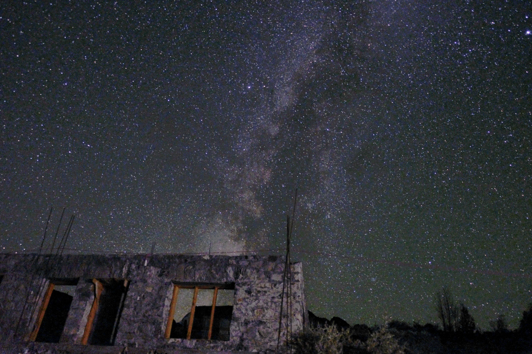 Nachthimmel in Passu.