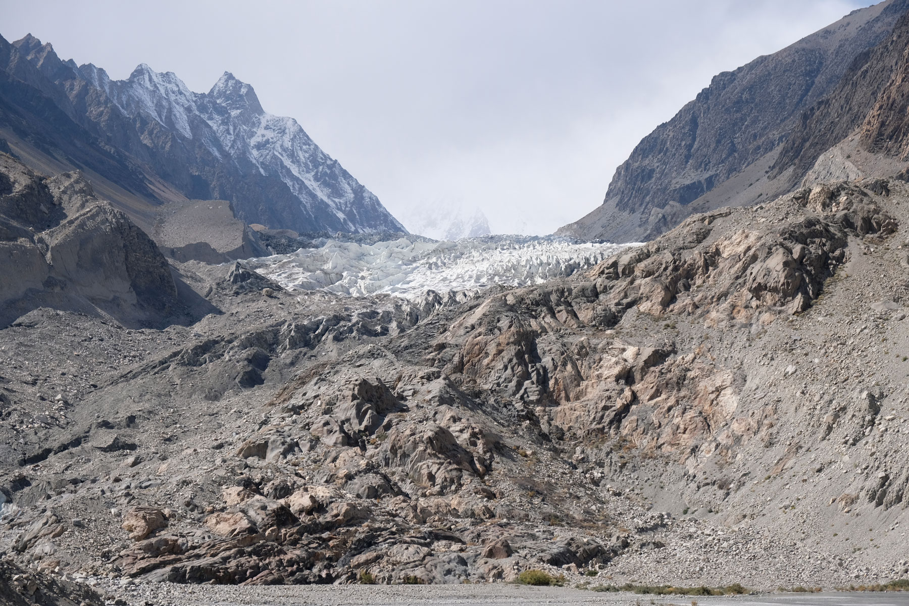 Passu Gletscher.