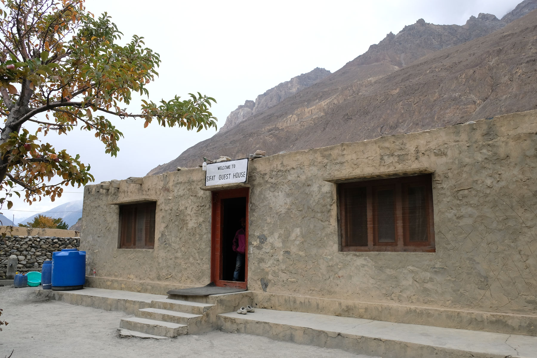 Guesthouse in Shimshal in Pakistan.