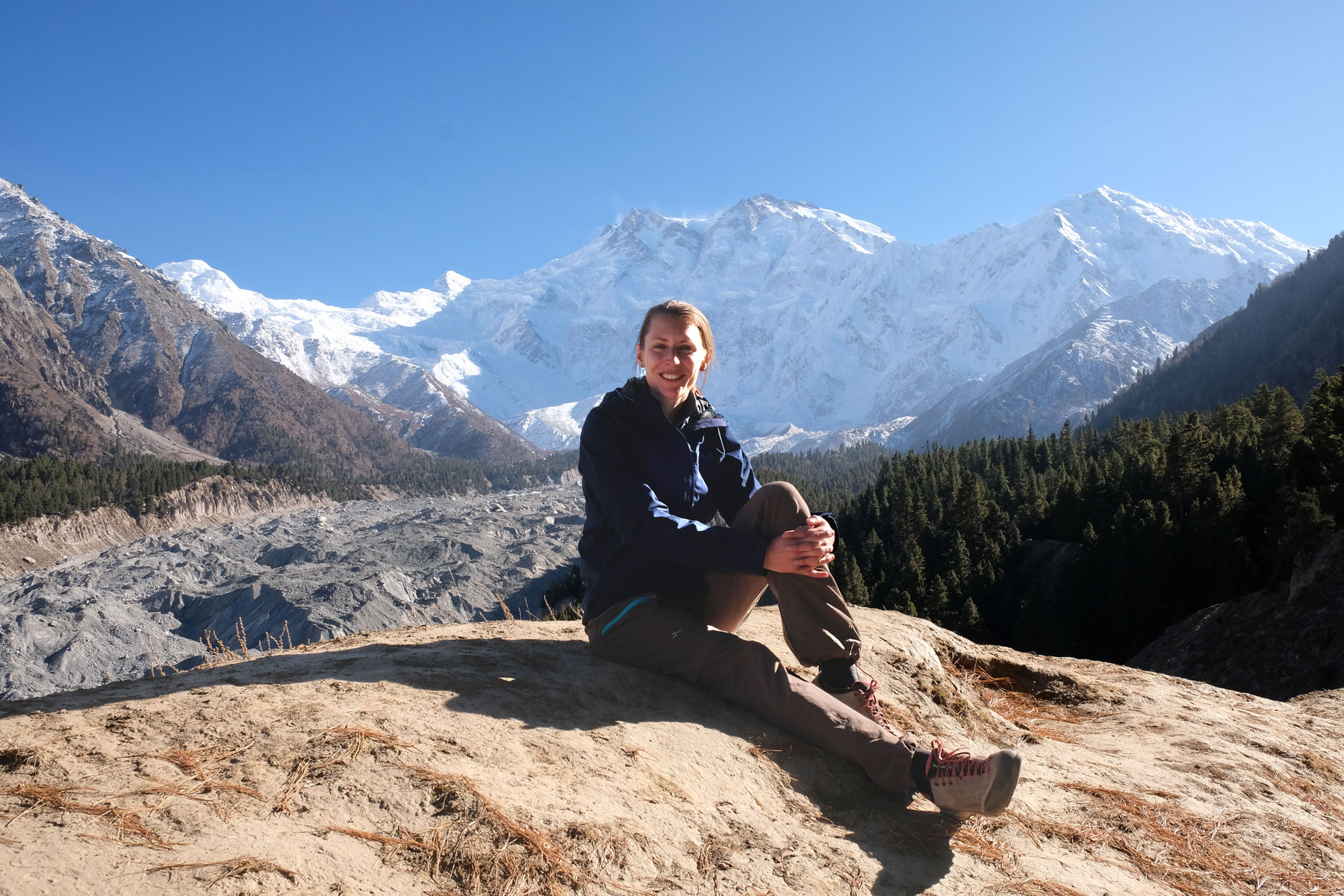 Leo vor dem Nanga Parbat.