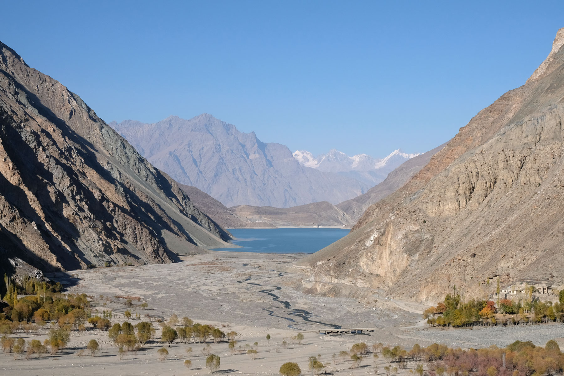 Satpara-Stausee bei Skardu.