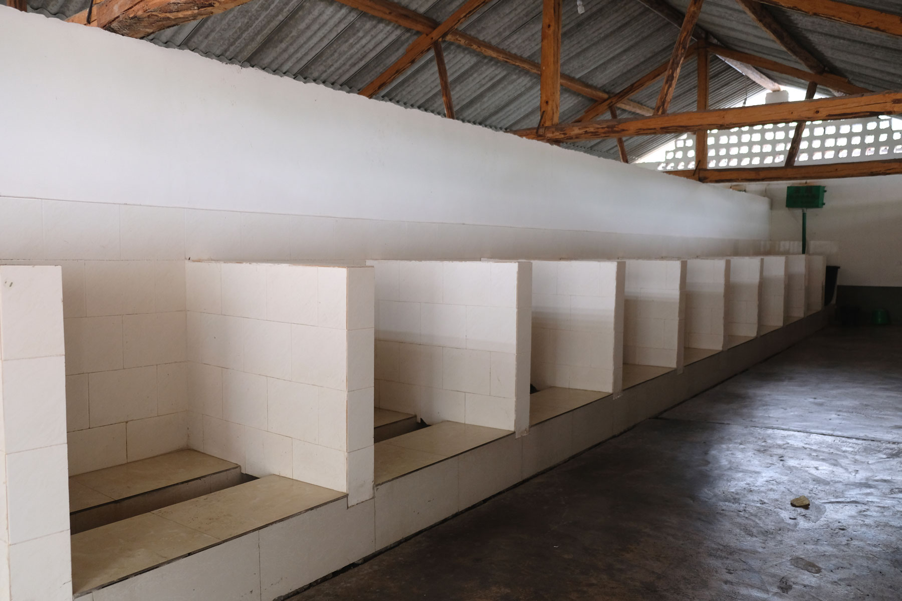 Hocktoiletten in China.