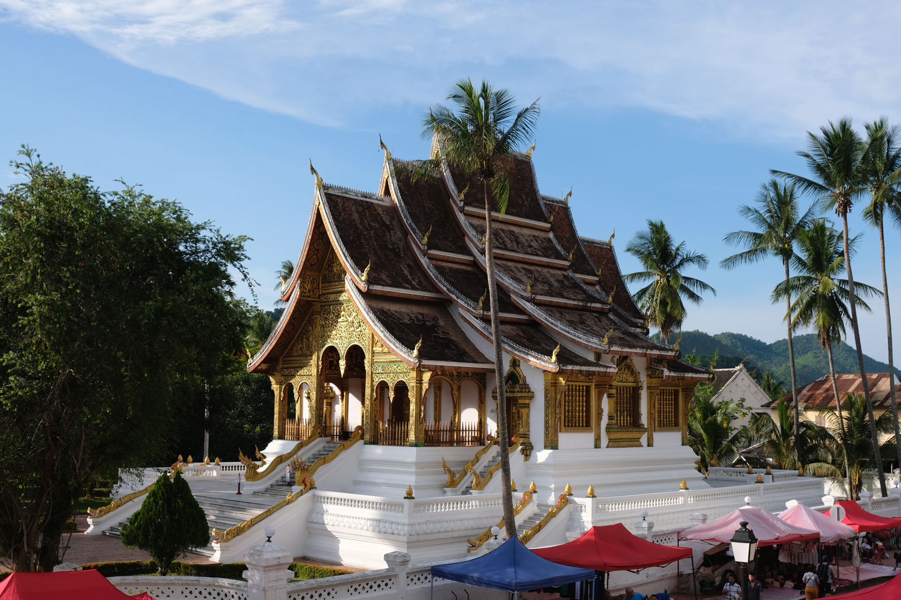 Wat Xieng Thong Tempel in Luang Prabang.