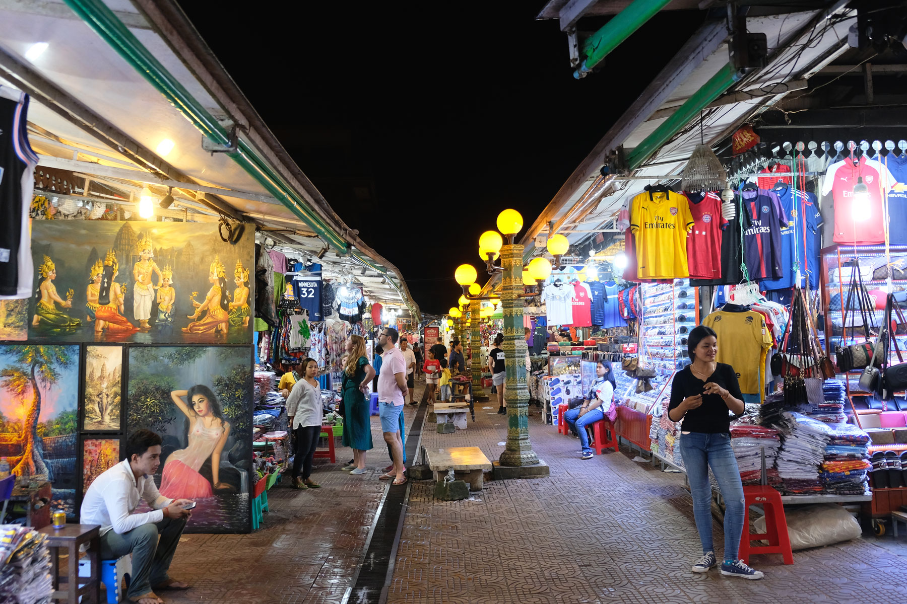 Nachtmarkt in Siem Reap