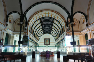 Die alte Post Ho-Chi-Minh-Citys von innen.