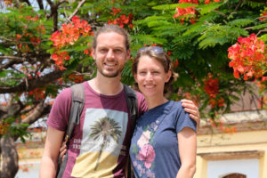 Leo und Sebastian von eins2frei in Oaxaca in Mexiko.