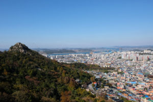 Der Jukgyo-dong ist der Hausberg Mokpos in Südkorea.