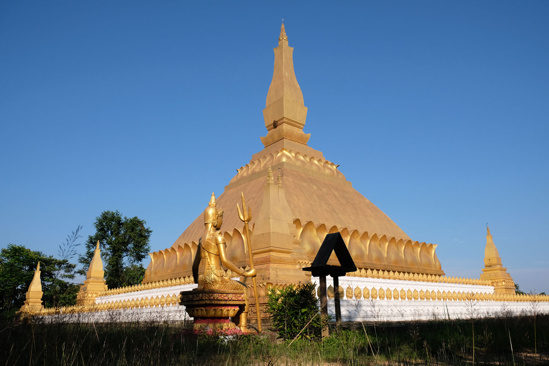 Die War Samakeexay Stupa in Lunag Namtha.