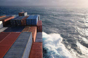 Mit einem Containerschiff überqueren wir in 18 Tagen den Pazifik.
