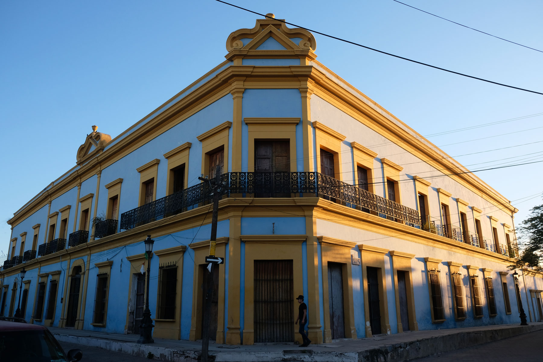 Kolonialarchitektur in El Fuerte, Mexiko.