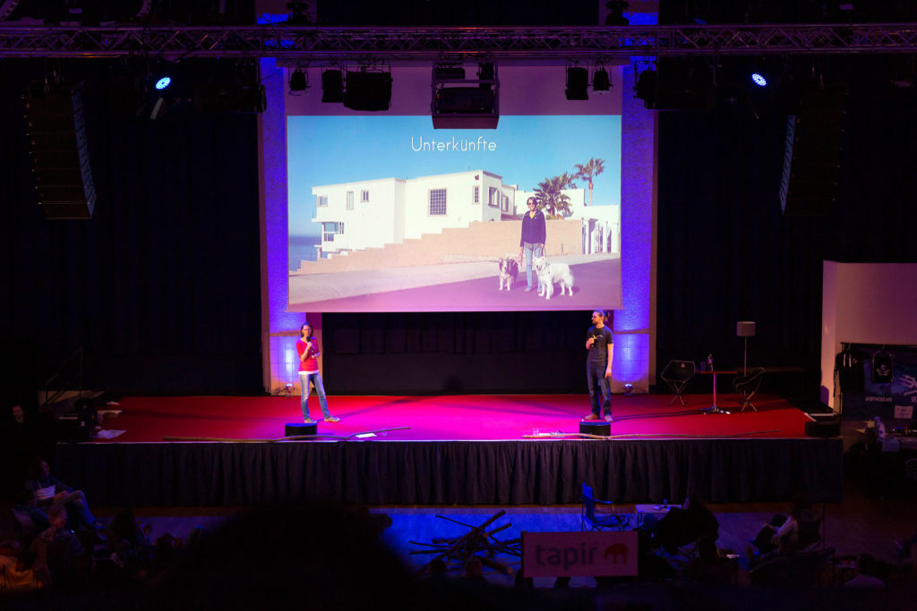 Leo und Sebastian beim Travel Festival Leipzig 2020
