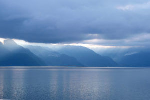 Blick auf den Atitlán-See in Guatemala.